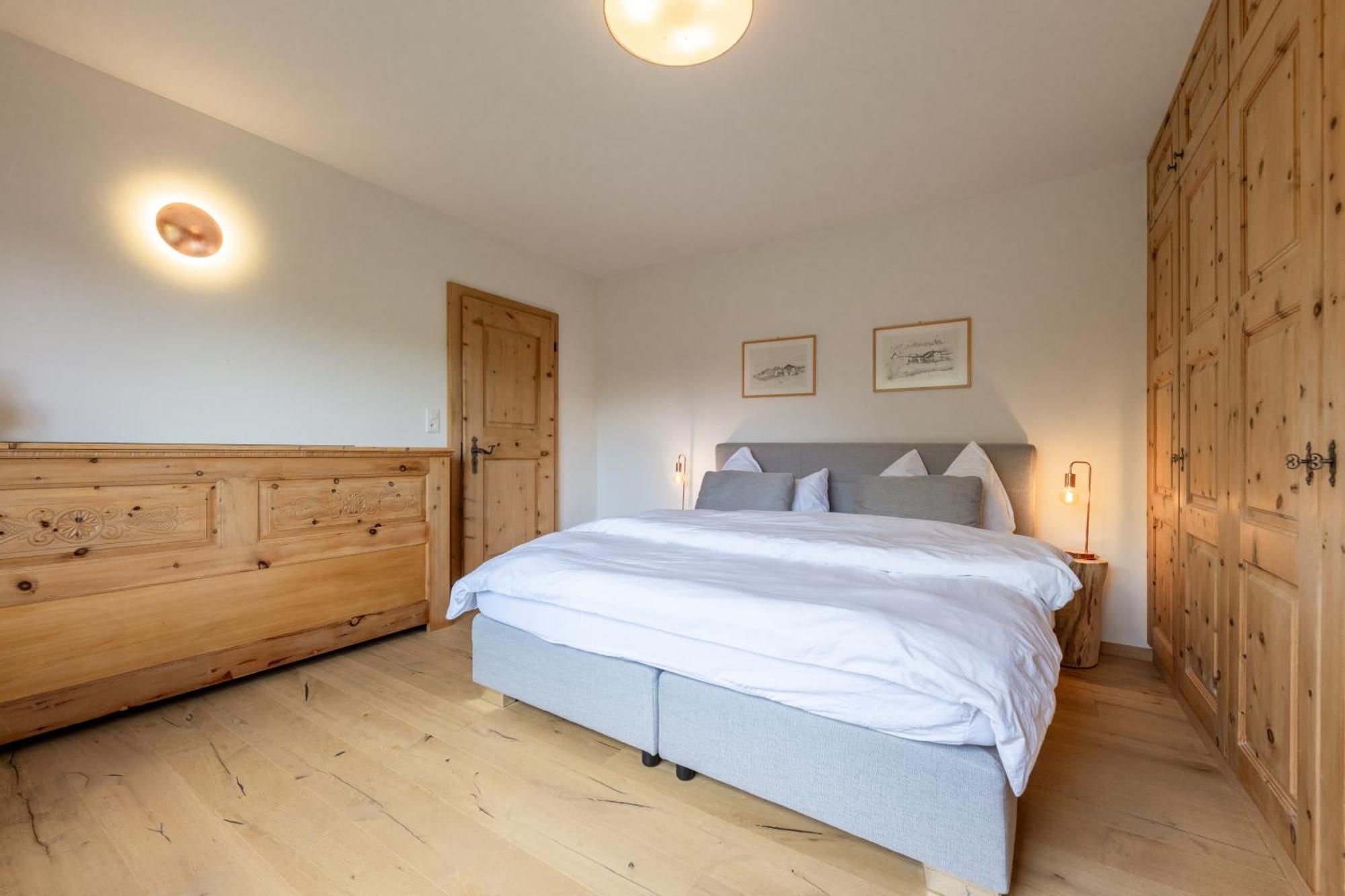 Cosy Apartment Facing Piz Rosatsch St. Moritz Luaran gambar