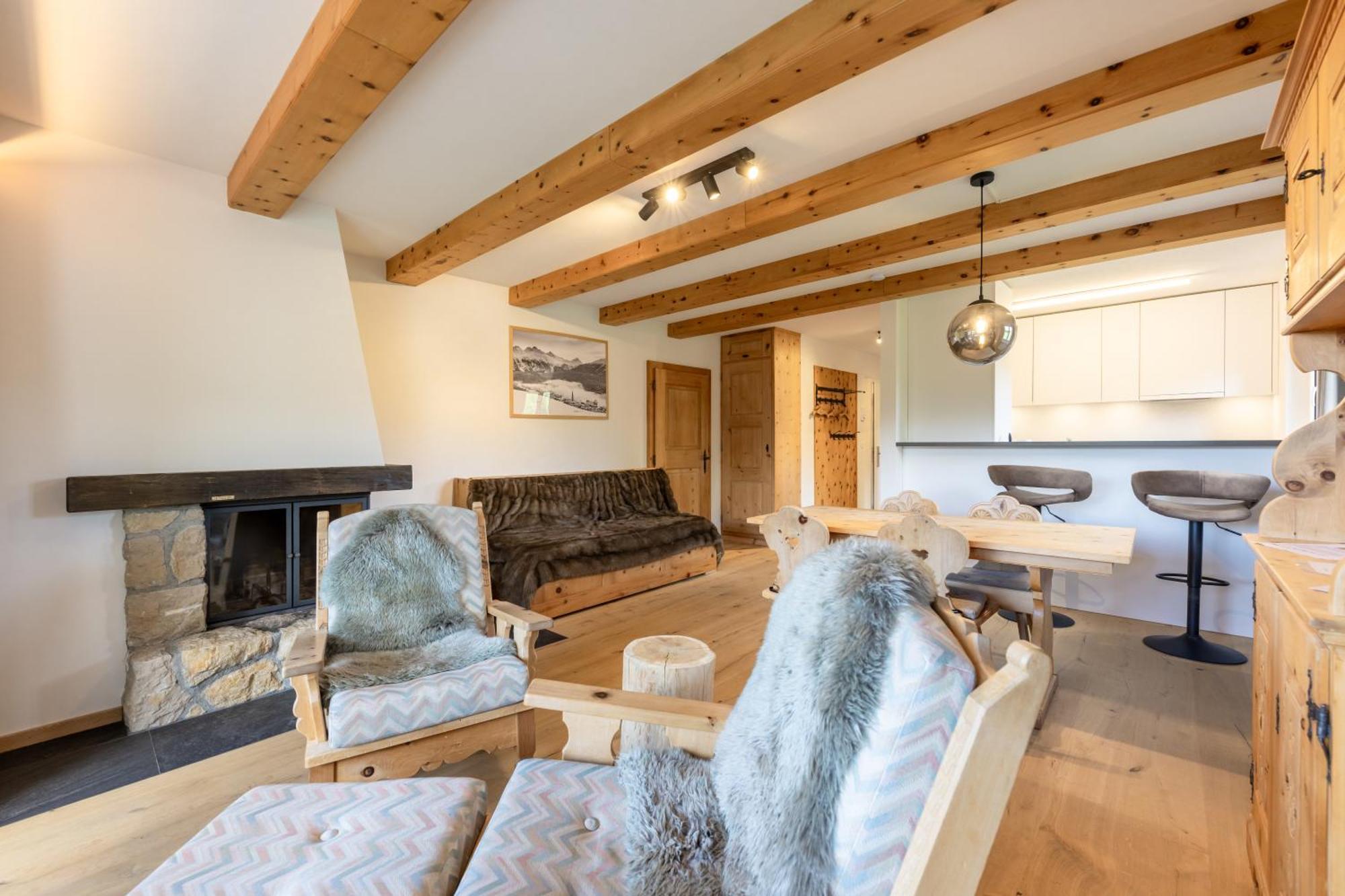 Cosy Apartment Facing Piz Rosatsch St. Moritz Luaran gambar